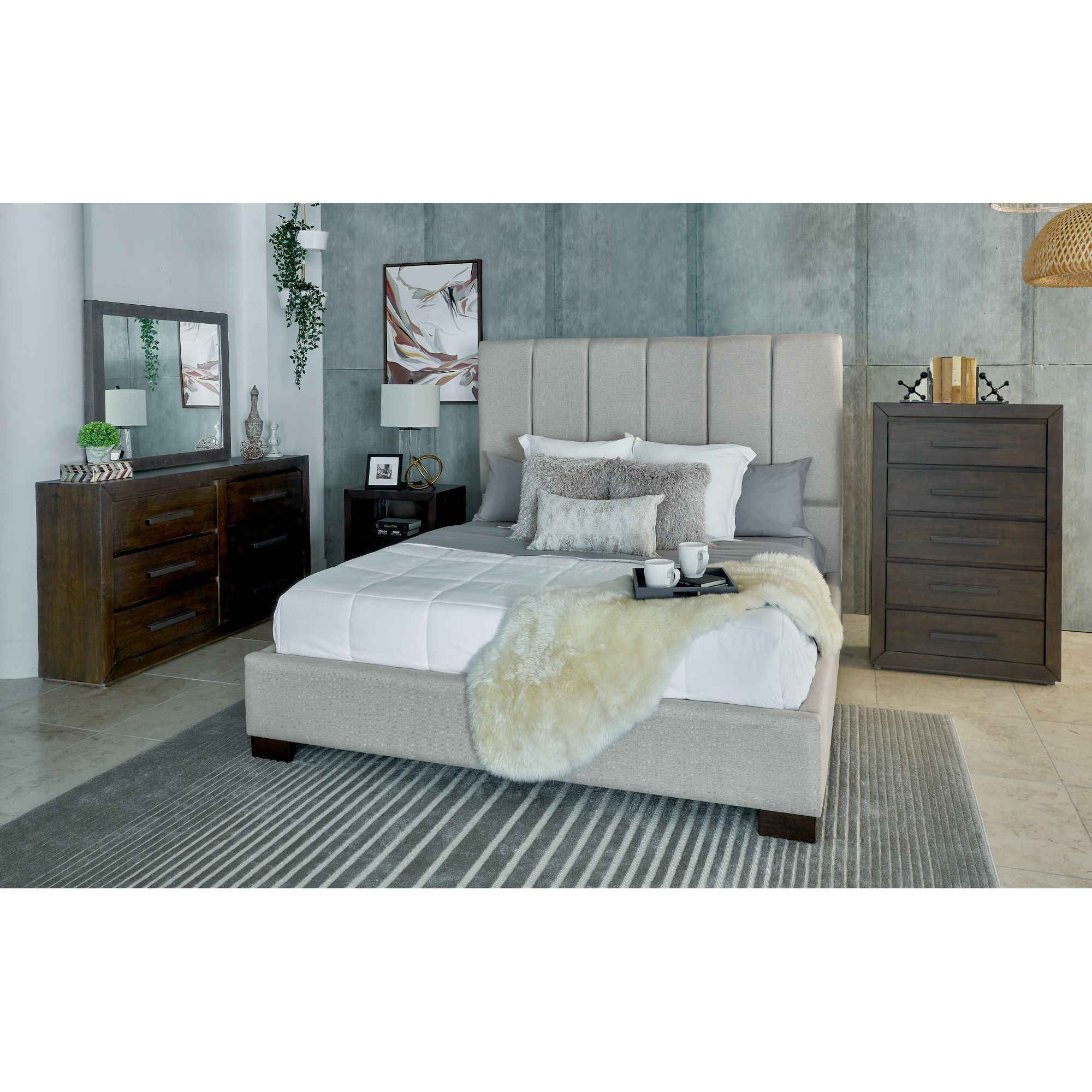 Ragnar upholstered panel headboard discount